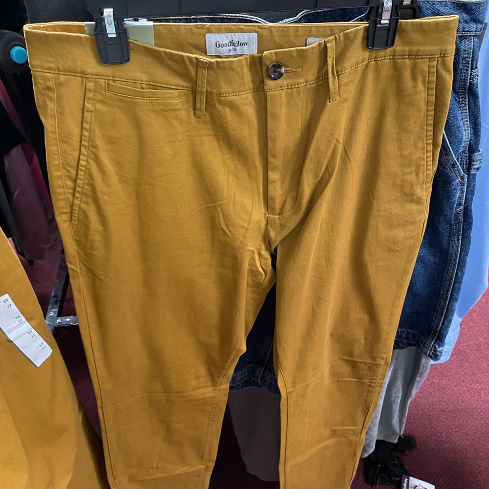 Slim chino stretch jeans brown decaf/546302